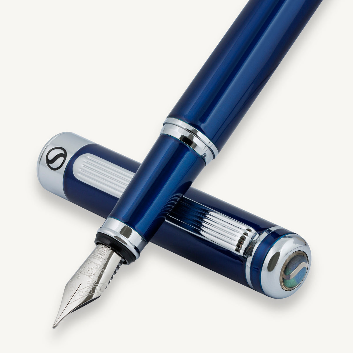 Penna stilografica Scriveiner Classic Blu Notte - Punta fine