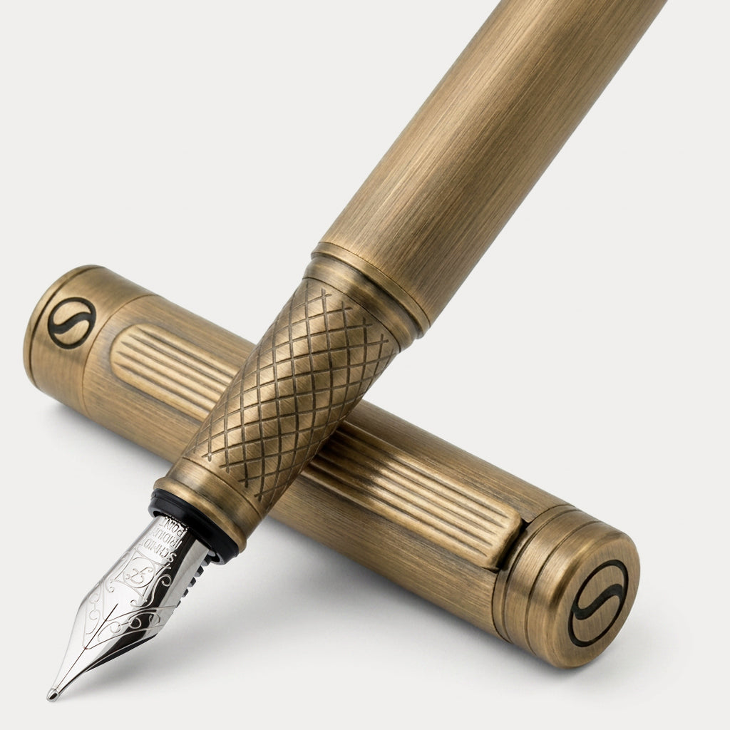 Scriveiner Classic Bronze Fountain Pen – Fine
