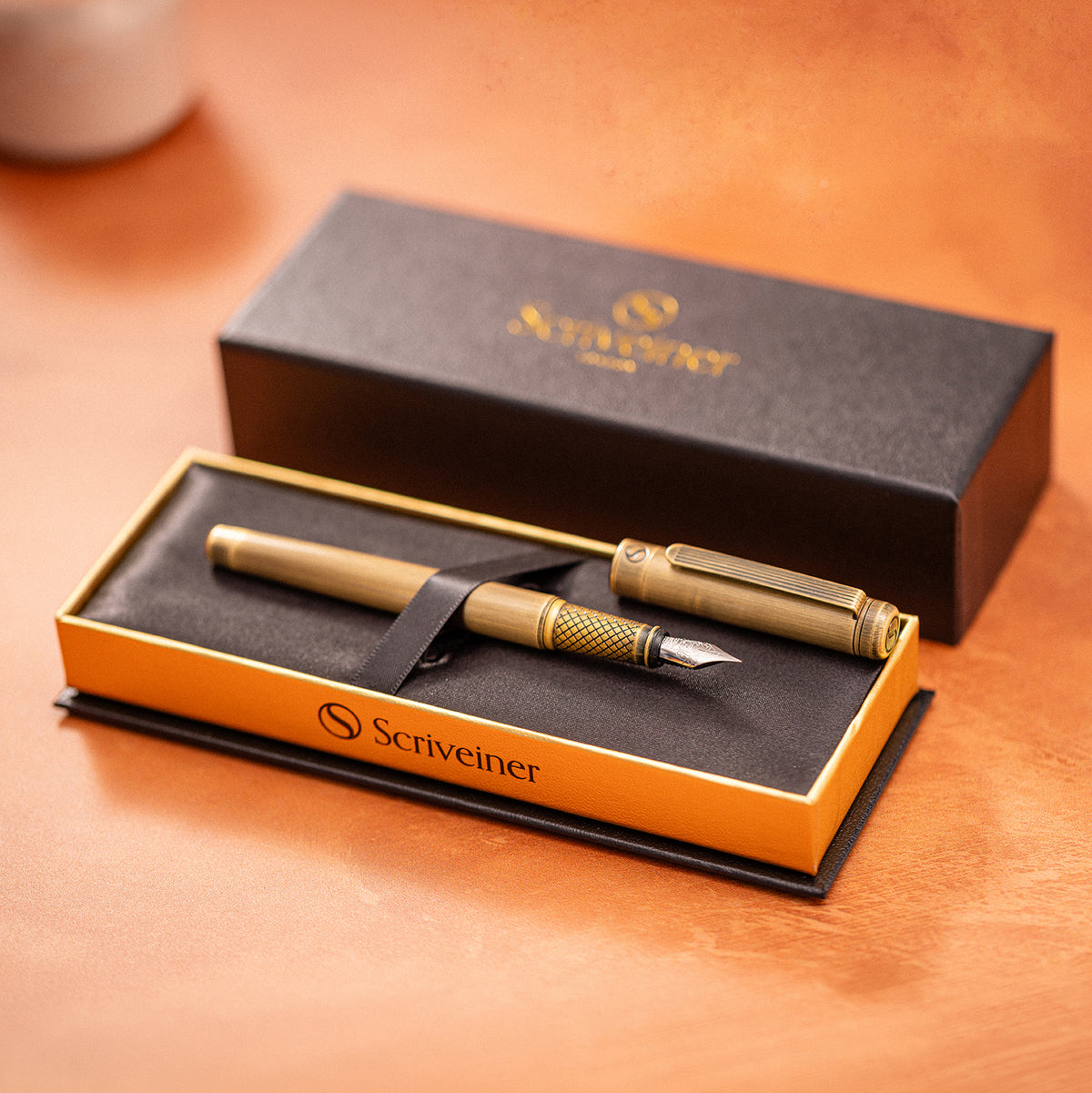 Scriveiner Classic Bronze Fountain Pen – Medium