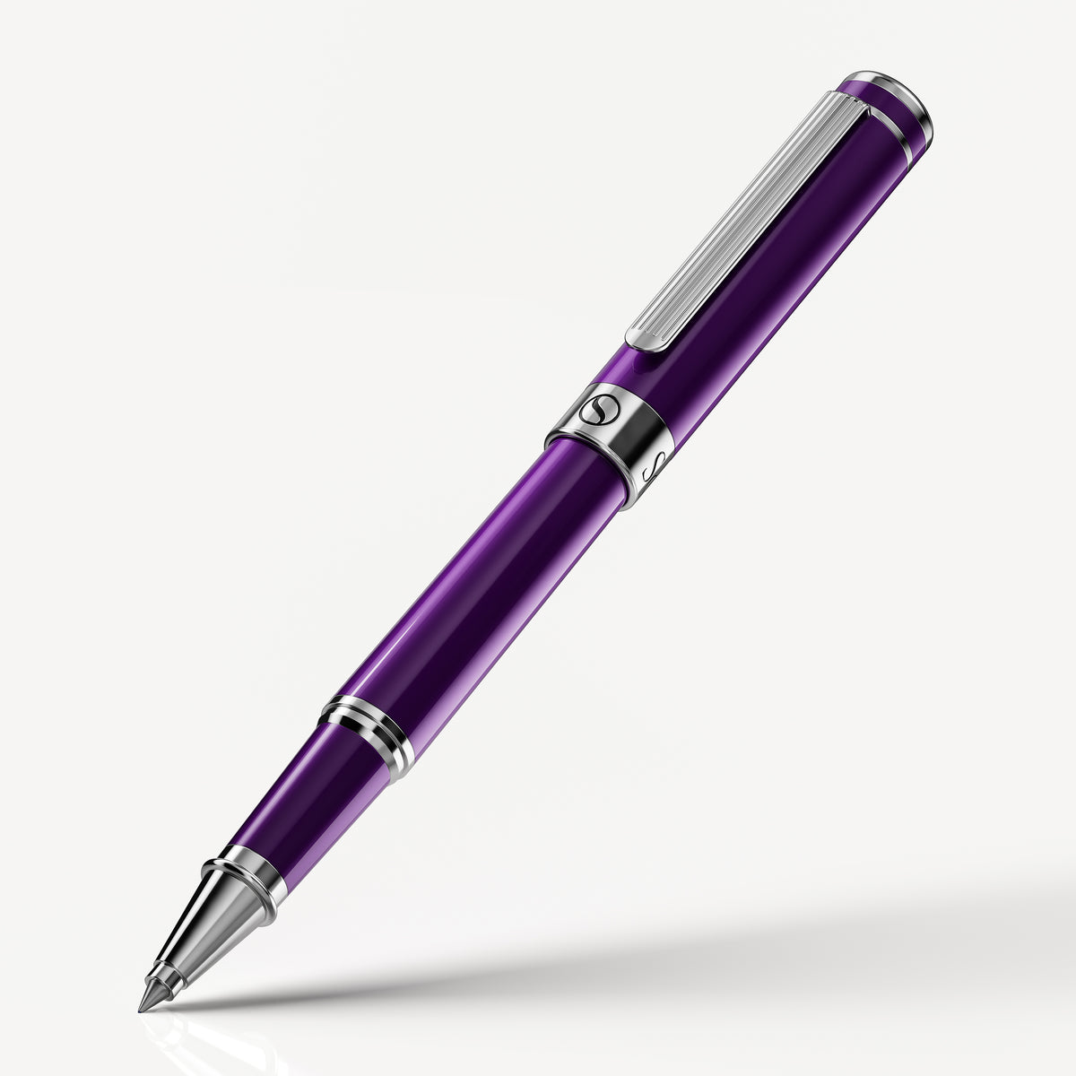 Scriveiner Classic Aubergine Rollerball Pen