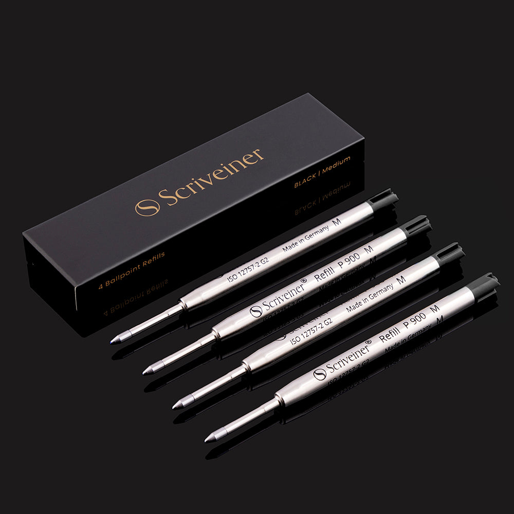 Scriveiner Black Ballpoint Refill