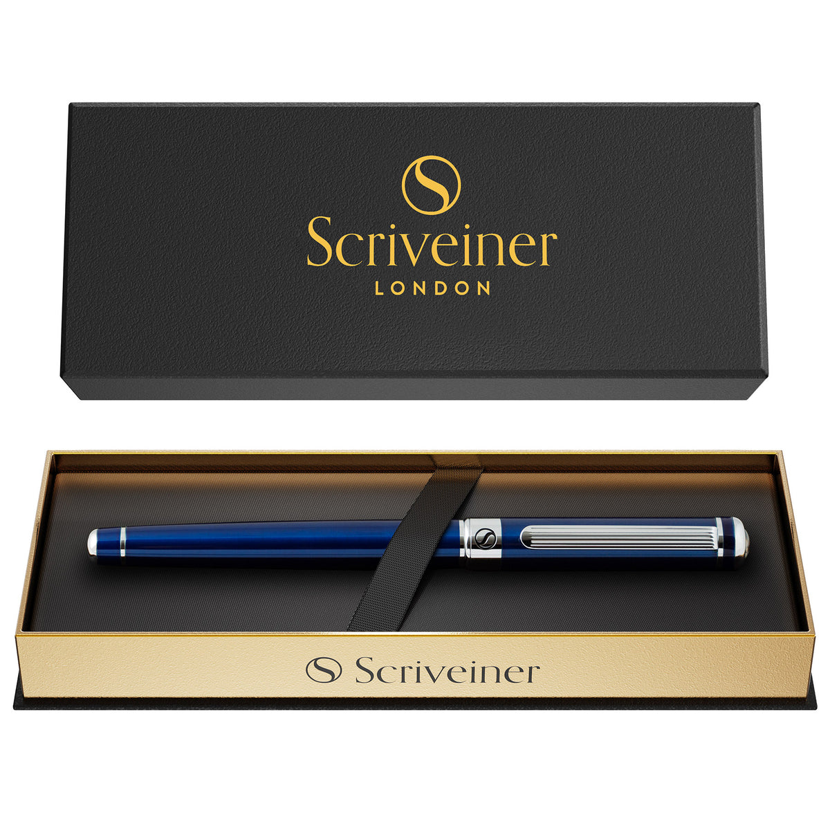 Scriveiner Classic Midnight Blue Rollerball Pen